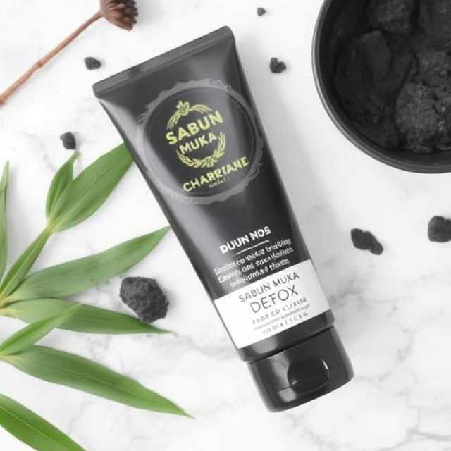 Sabun Muka Charcoal Detox Deep Clean